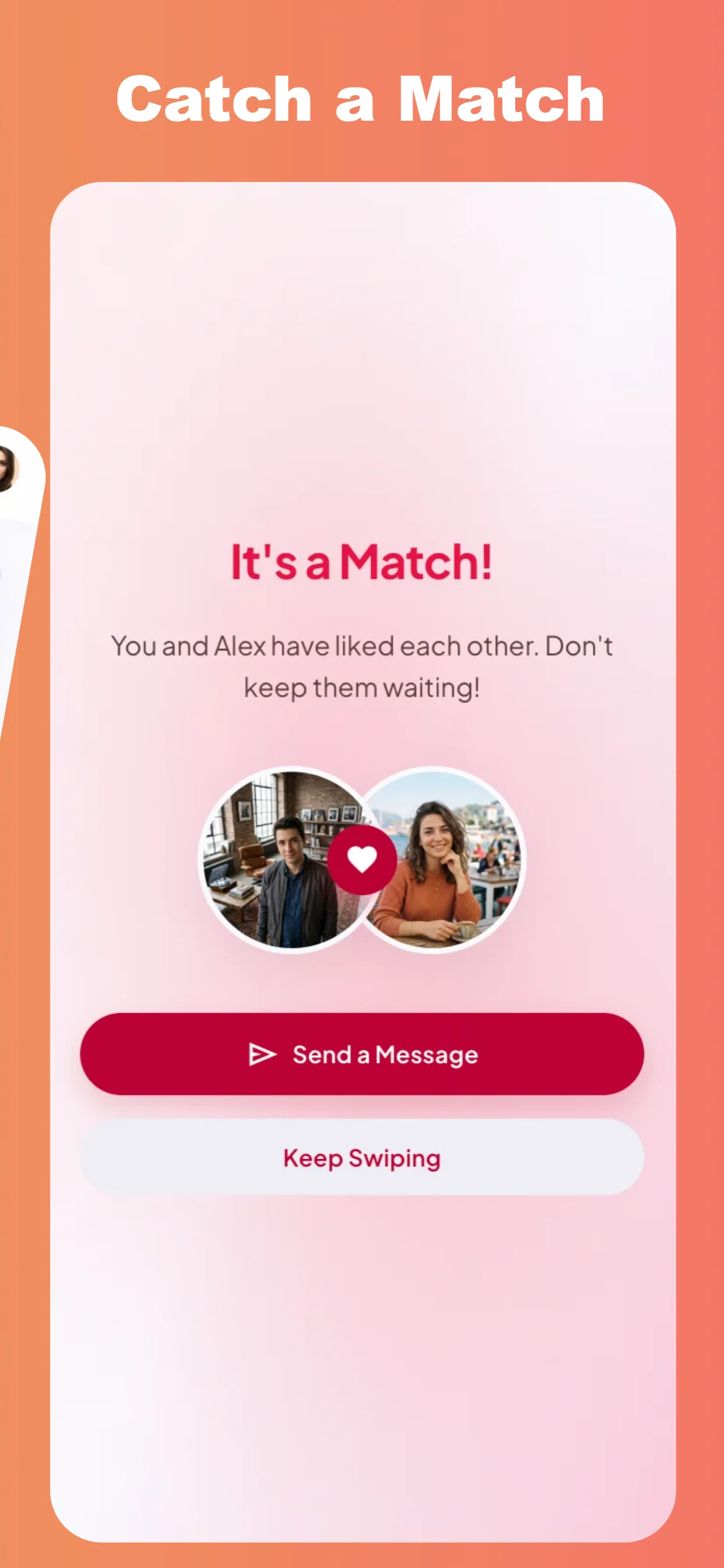 Thème d'Application de Rencontre aperçu 2