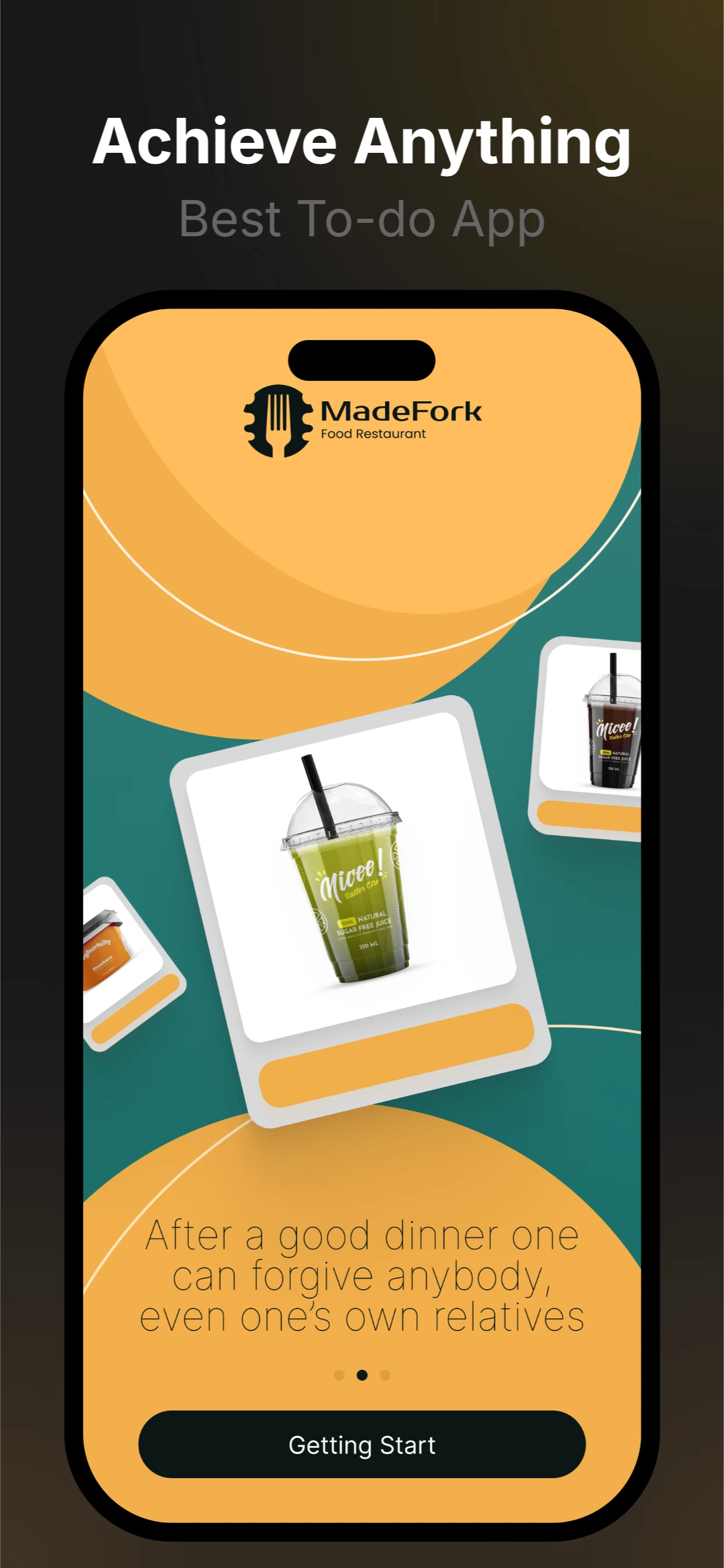 Simple Food App Theme